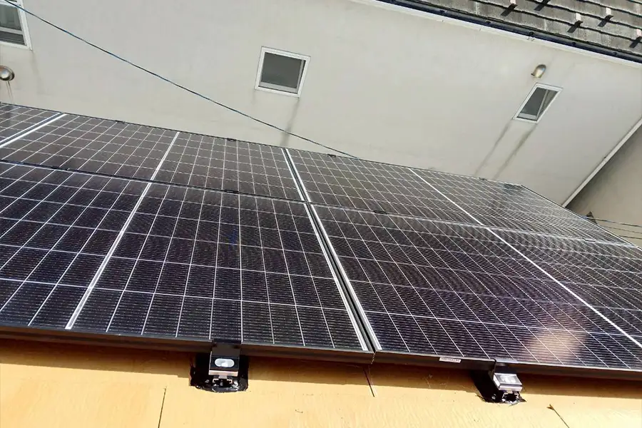 太陽光パネル施工例3