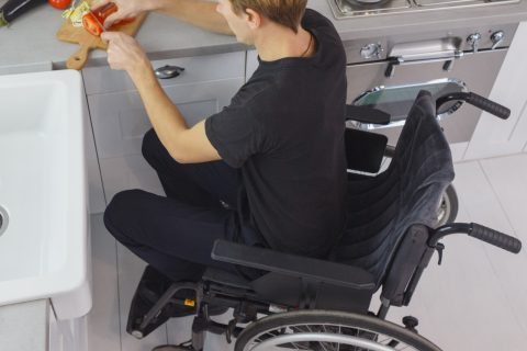 車椅子対応キッチン