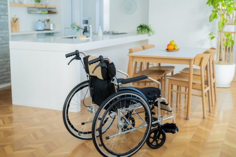 車椅子向けのキッチン