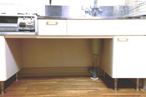 車椅子向けのキッチン