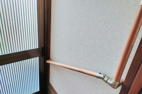 住宅改修で手すり設置