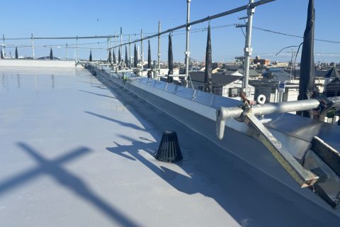 住宅屋上の防水
