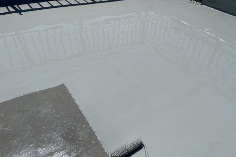 ウレタン防水トップコートの塗り替え