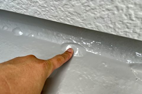 ウレタン防水の浮き